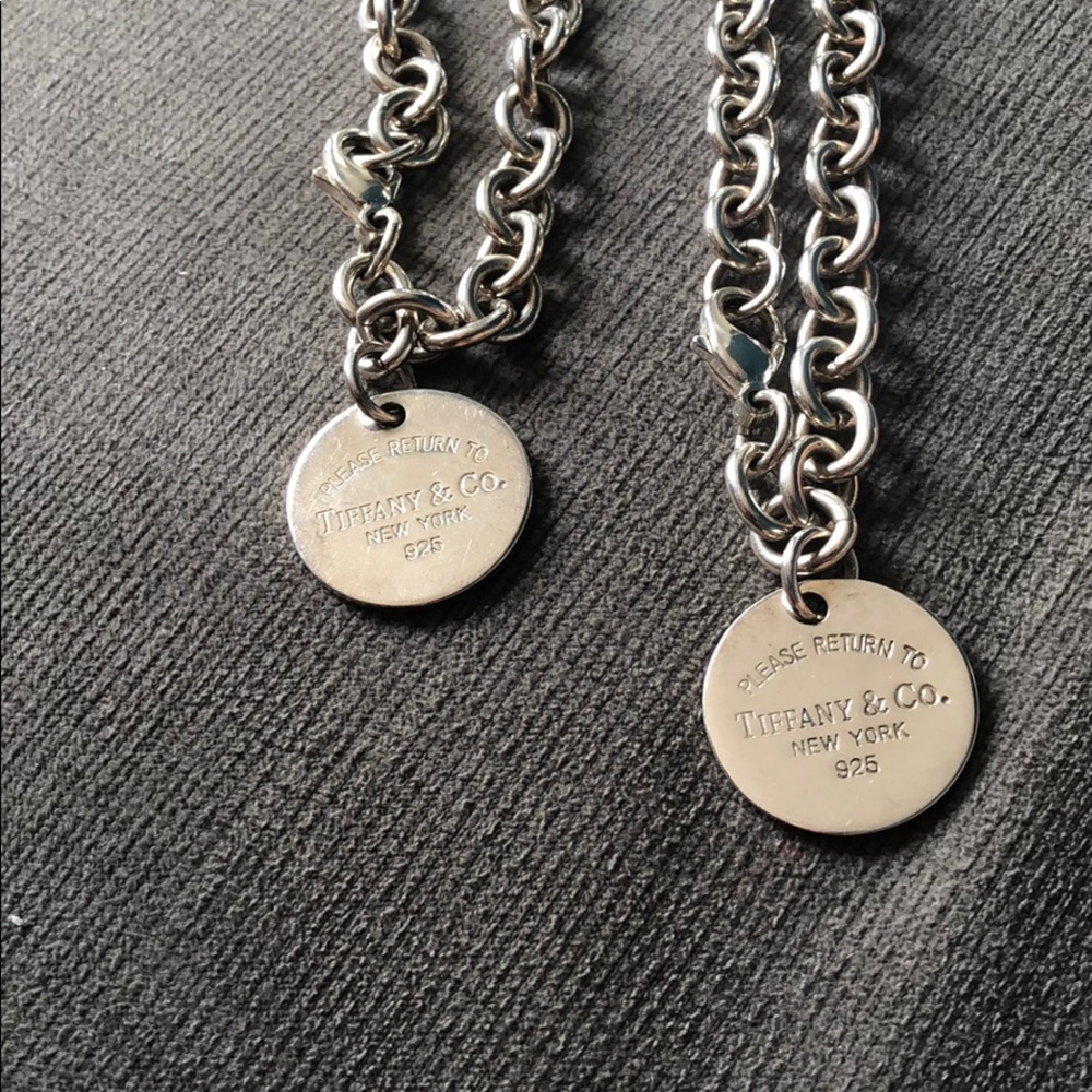 Tiffany’s Necklace & Bracelet set $850 for both